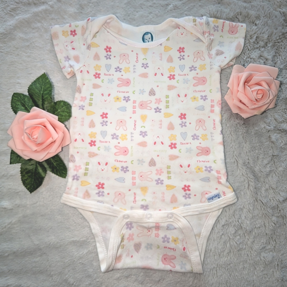 Carter's 100% Cotton Bunny One Piece 9-18m